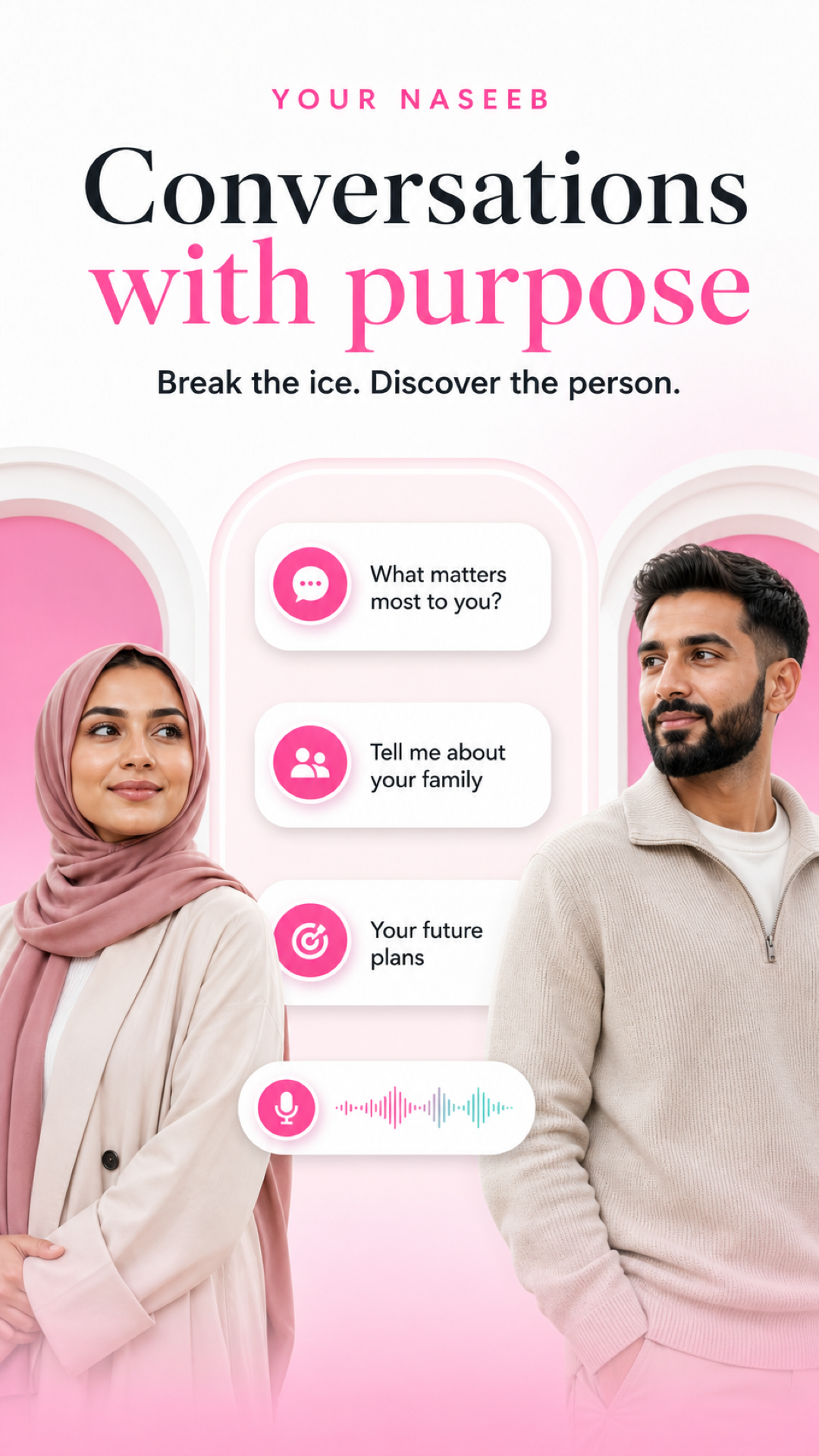Conversations with purpose app preview