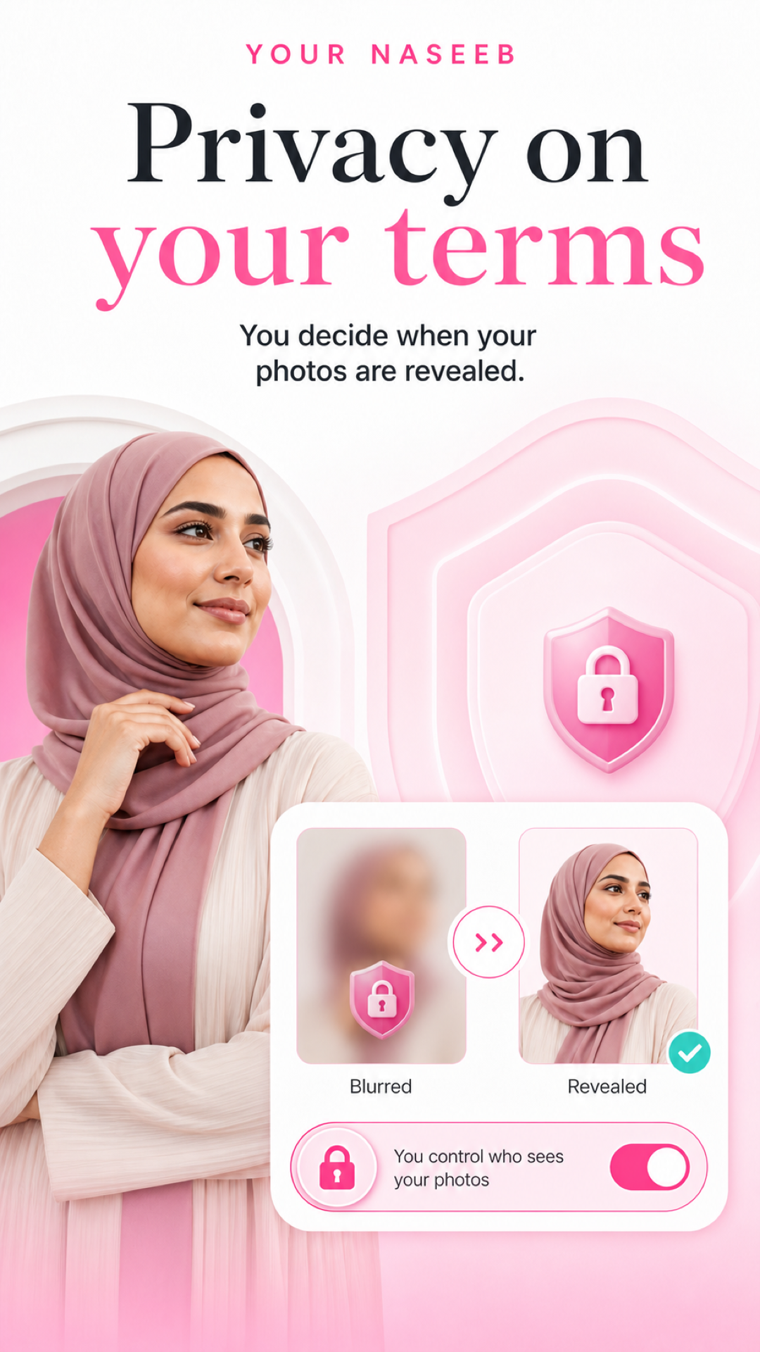 Privacy on your terms app preview